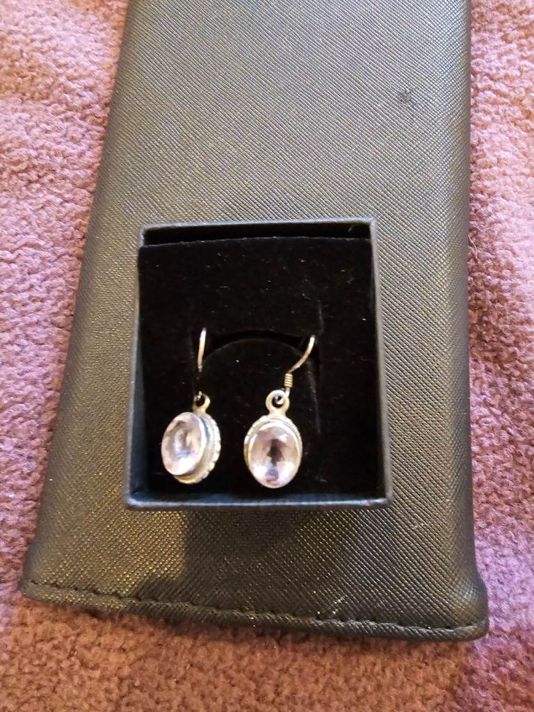 Amethyst earrings