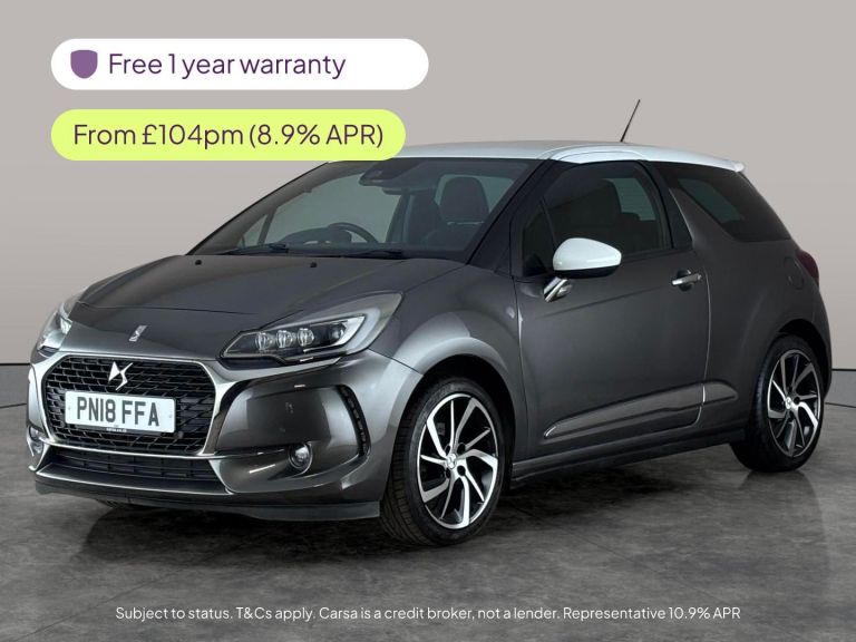2018 DS Automobiles DS 3 1.2 PureTech 130 Prestige 3dr HATCHBACK PETROL Manual
