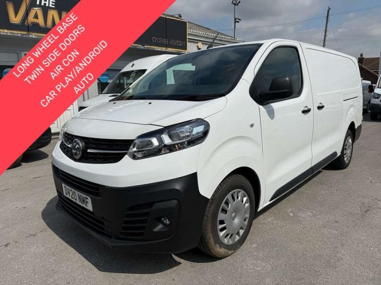2020 Vauxhall Vivaro 2900 1.5d 100PS Dynamic H1 Van PANEL VAN DIESEL Manual