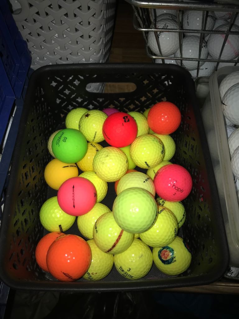 100 mix golf balls
