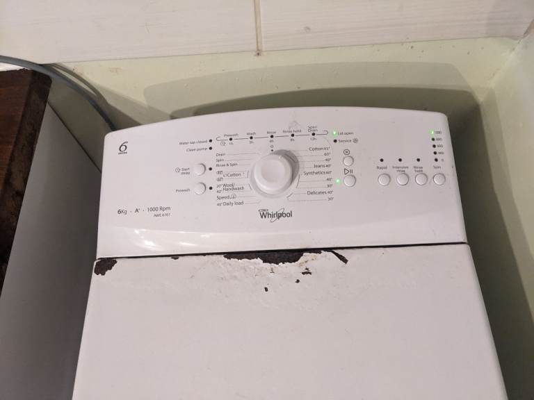 Whirlpool 6kg Top Loading Washing Machine