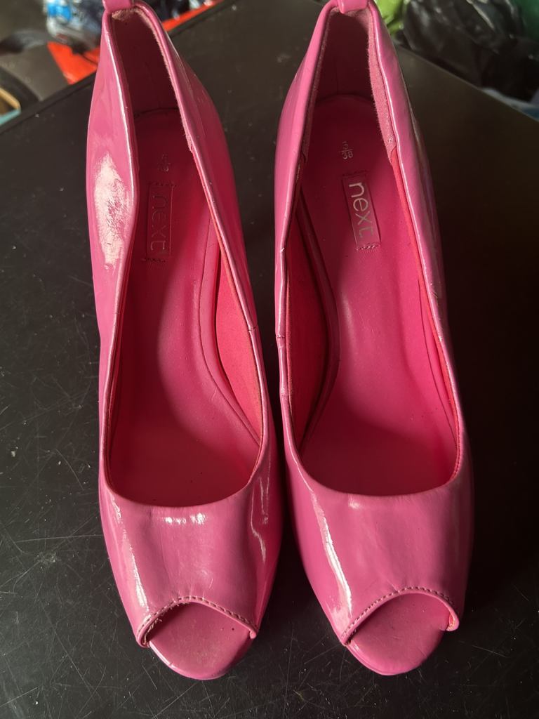 Pink heels