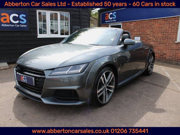 2015 Audi TT 2.0T FSI Quattro S Line 2dr S Tronic CONVERTIBLE PETROL Automatic