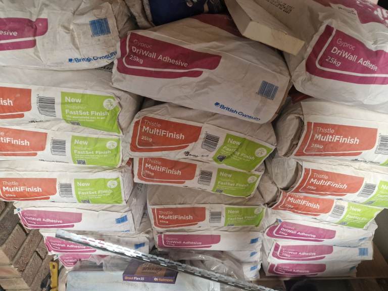British Gypsum Plaster & Drywall Adhesive - 25kg