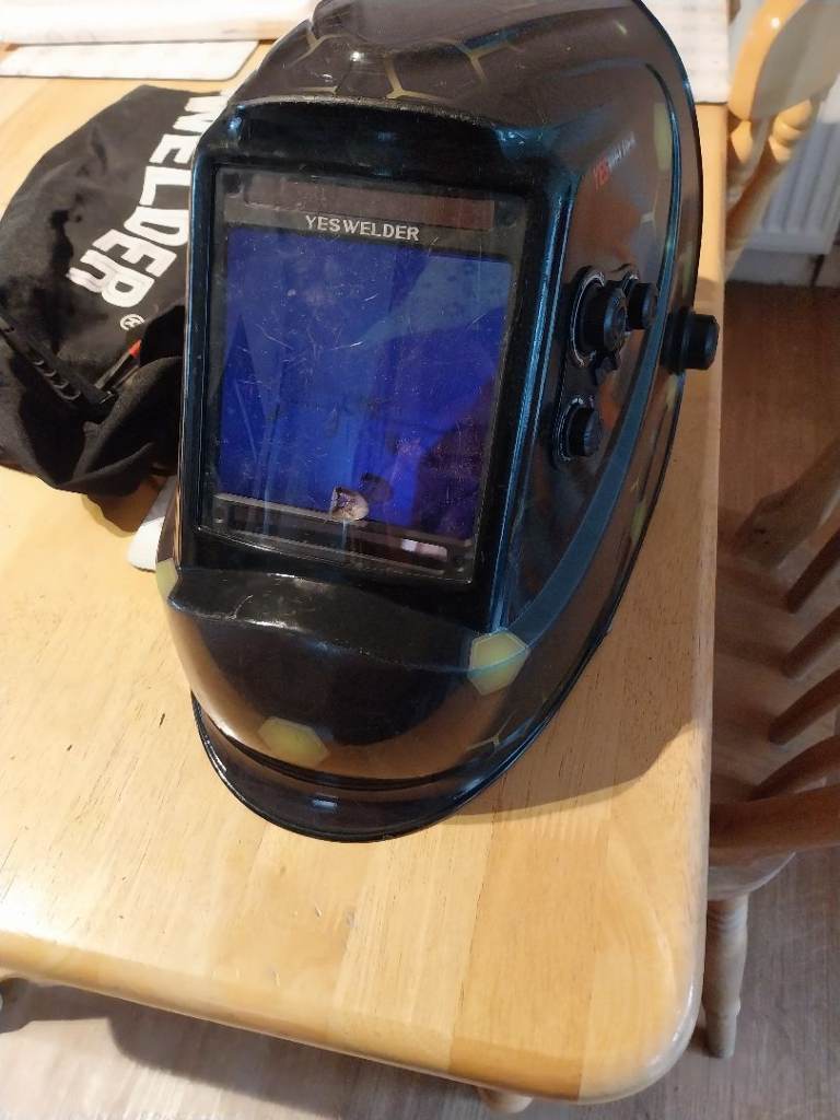 Yes welder helmet