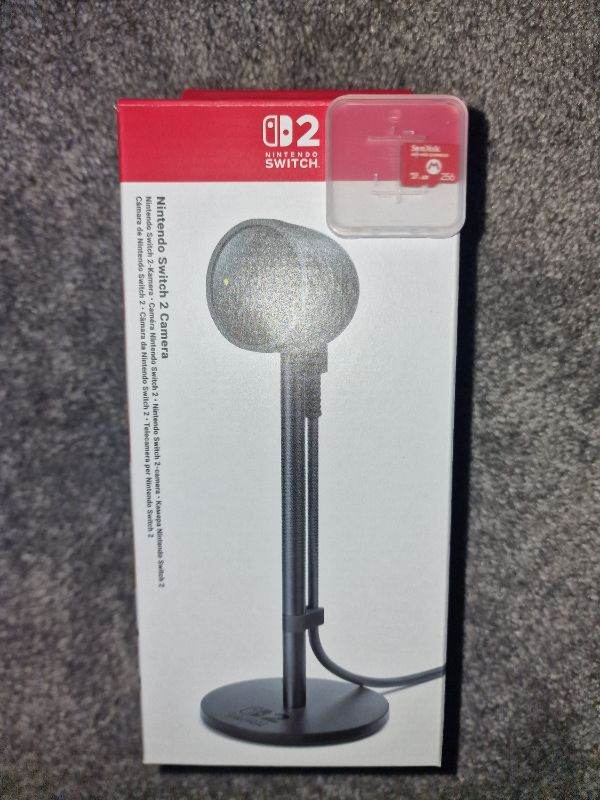 Nintendo Switch 2 256GB Micro Sd Express + Official Camera Bundle