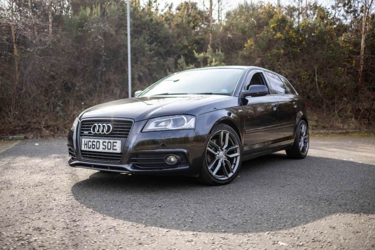 2011 Audi a3 s line black edition 2.0 tdi quattro sportback | manual | 170bhp
