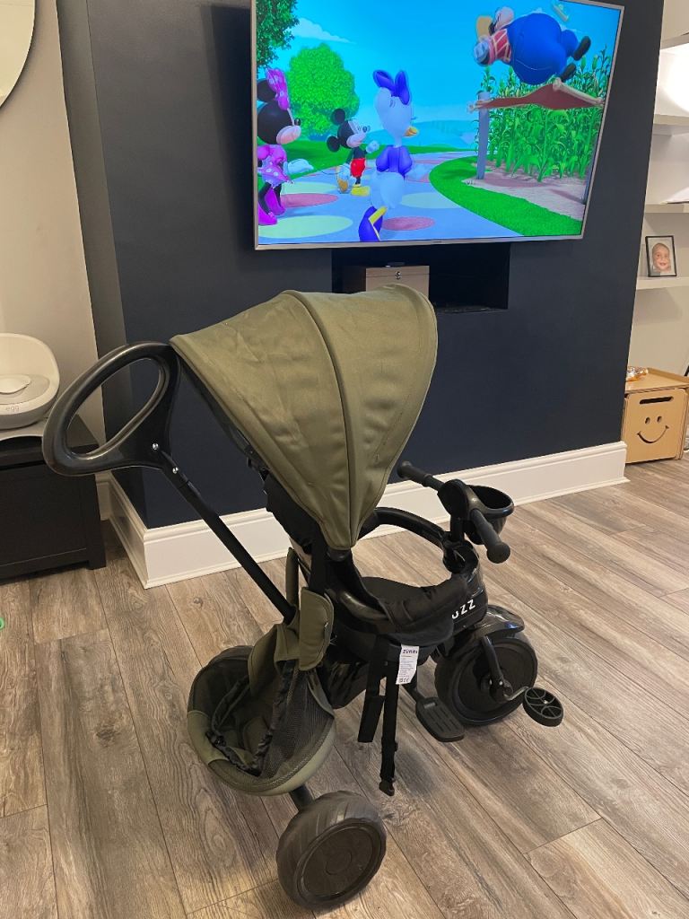 Buzz Kids Tricycle with Canopy – Good Condition