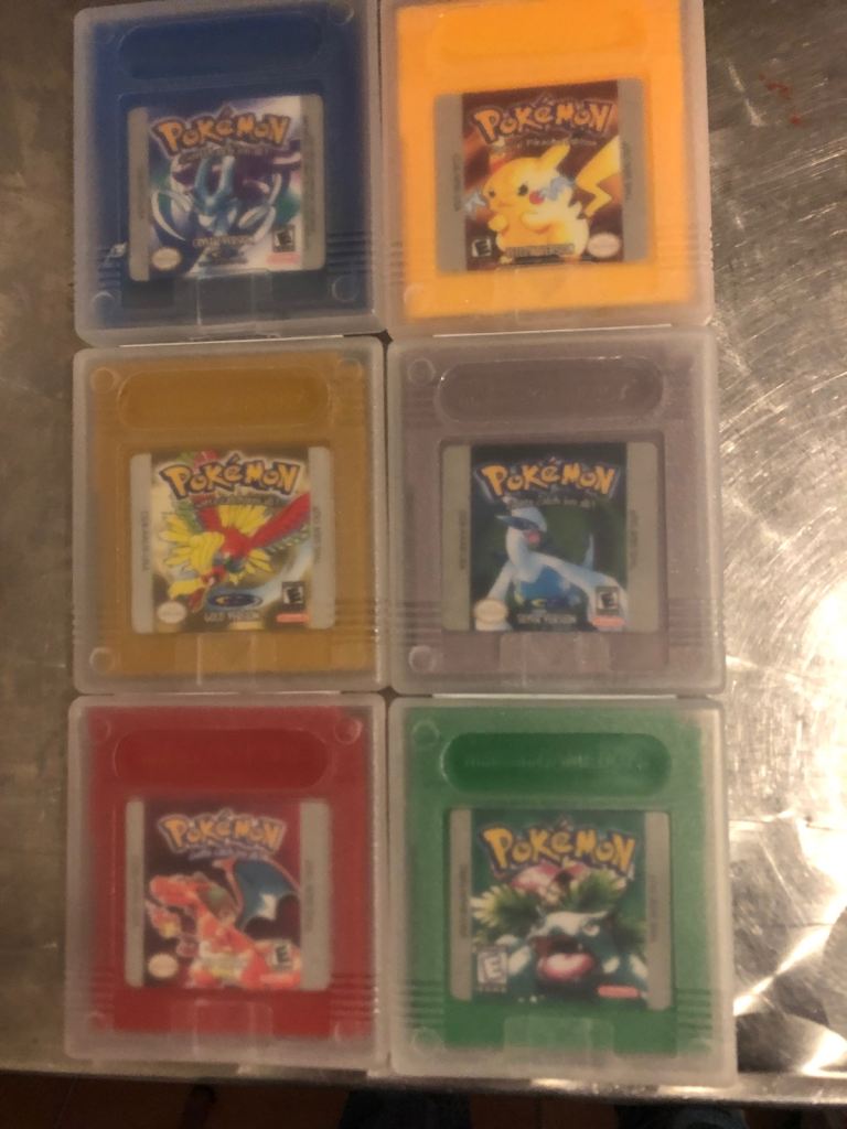 For Sale Pokemon GameBoy & GameBoy Advance Games 