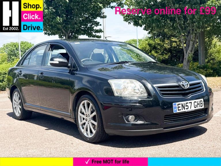 2007 Toyota Avensis 2.0 VVT-i T Spirit Hatchback 5dr Petrol Automatic (221 g/km, 147 bhp) HATCHBA...