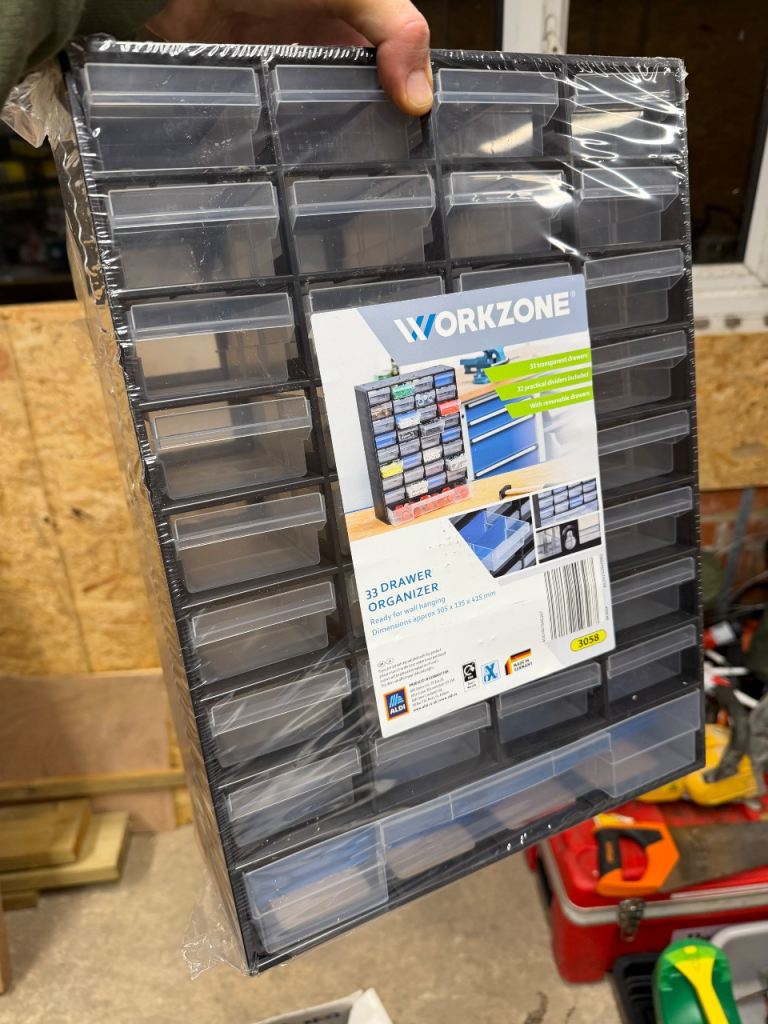 33 drawer organiser new unused
