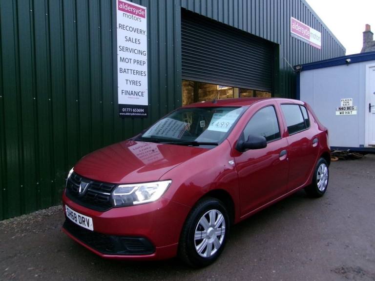 2018 Dacia Sandero 0.9 TCe Essential 5dr HATCHBACK Petrol Manual