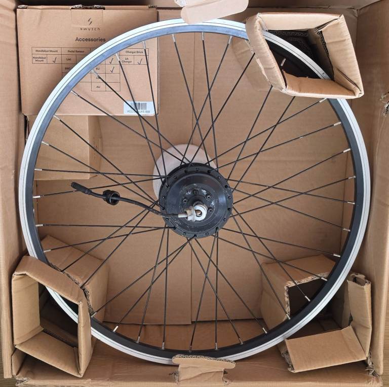 Swytch ebike hub motor for 26" wheel