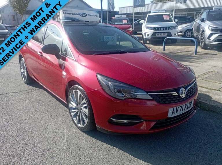2021 Vauxhall Astra 1.2 Turbo Griffin Edition Hatchback 5dr Petrol Manual Euro 6 (s/s) (145 ps) H...