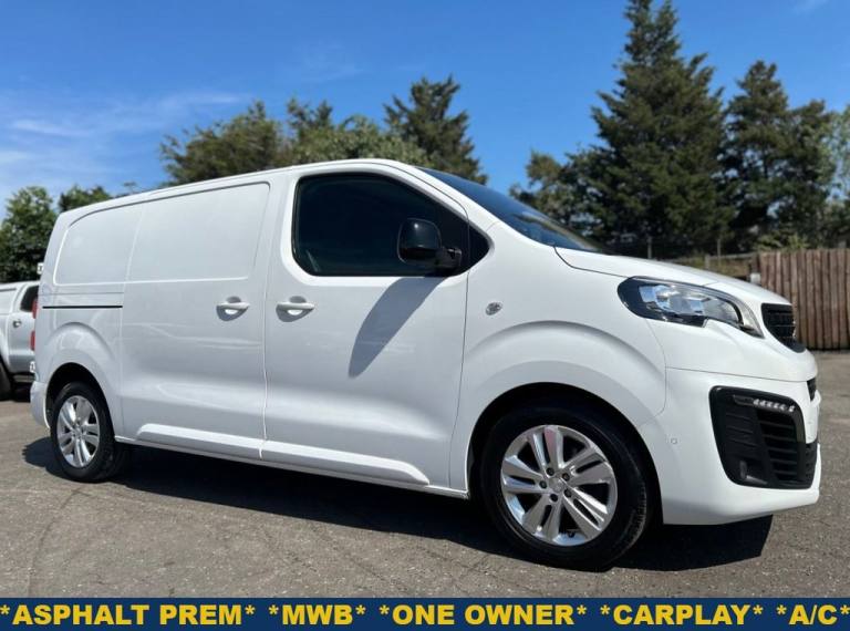 2021 Peugeot Expert 2.0BlueHDi 1400 ASPHALT PREMIUM STANDARD P/V 6dr MWB ONE OWNER, 2 PEUGEOT S P...