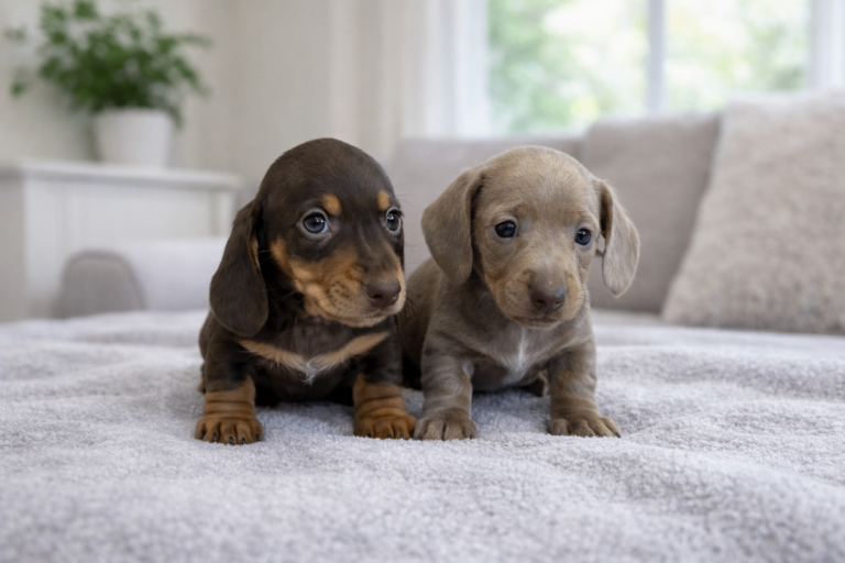 Last two Miniature dachshund males available 