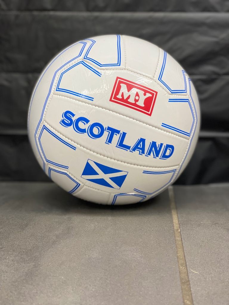 MY Scotland soccer ball