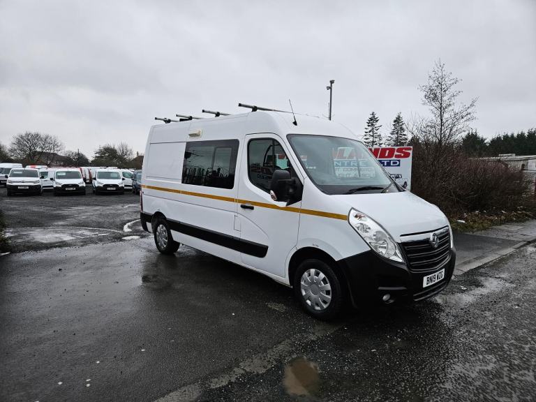 2019 ON 19 PLATE VAUXHALL MOVANO 2.3CDTI F3500 MWB MESS UNIT 34K ULEZ FREE ZONE