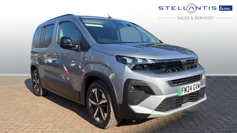 2024 Peugeot Rifter 52kWh GT Standard MPV 5dr Electric Auto (7.4kW Charger) (136 ps) MPV Electric...