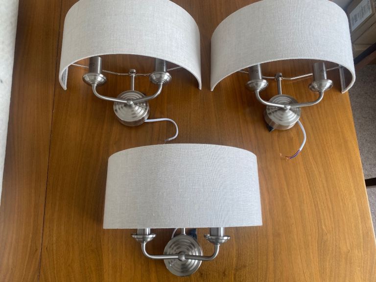 3 x NEXT wall  "Sorrento" Wall Light by  Laura Ashley