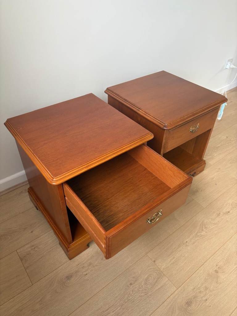 Pair of Younger Furniture Bedside Tables with Drawers