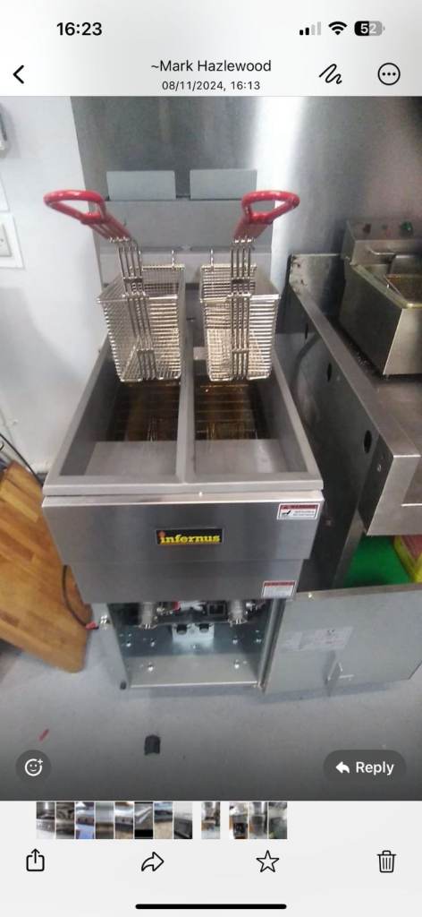 Catering equipment Gas Electric Fryers Grills Warmers Fridges Sinks restaurant trailer items 