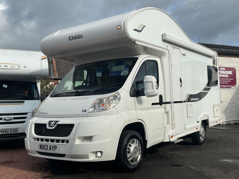 2013 Peugeot Boxer Elddis Autoquest 145 4 berth motorhome