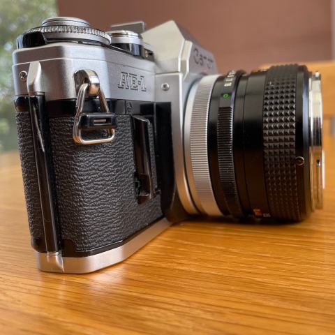 Canon AE-1 with FD 50mm f1.4 lens | in Grantham, Lincolnshire