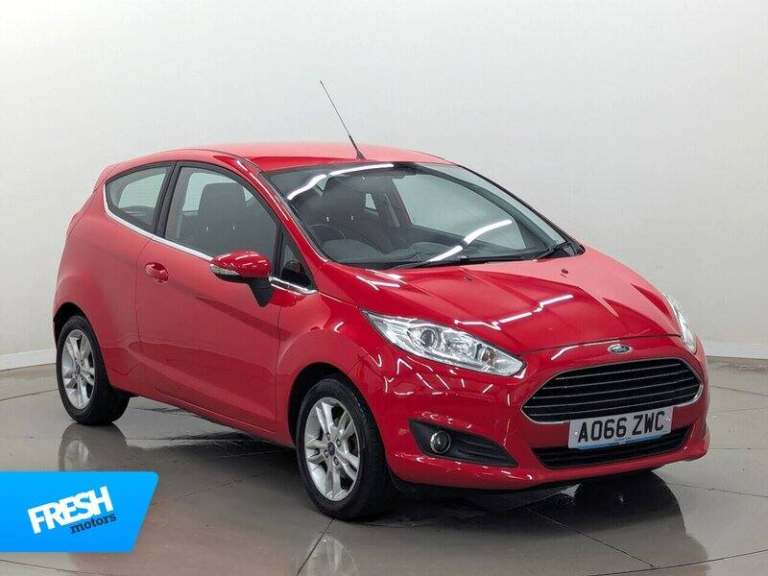 2016 Ford Fiesta 1.25 82 Zetec 3dr HATCHBACK PETROL Manual
