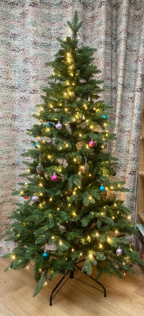 John Lewis Pre-Lit Newington Christmas Tree 6ft (1.8m)