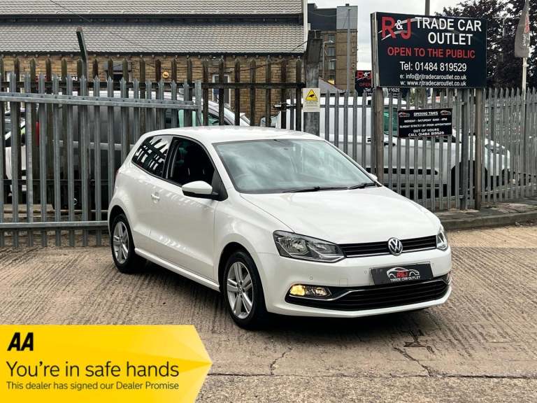 2017 Volkswagen Polo 1.0 BlueMotion Tech Match Euro 6 (s/s) 3dr HATCHBACK Petrol Manual