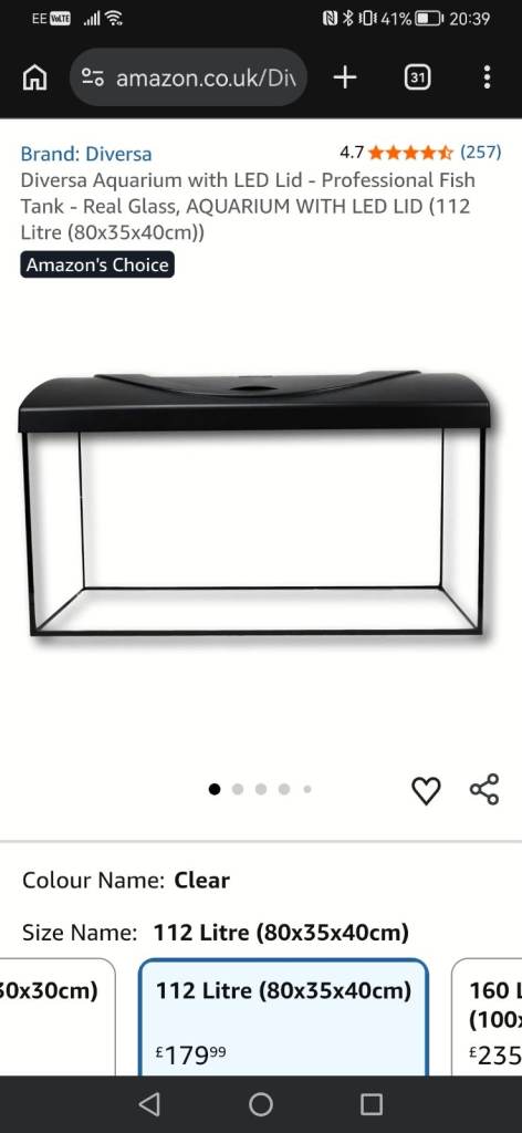 Diversa tank and lid 