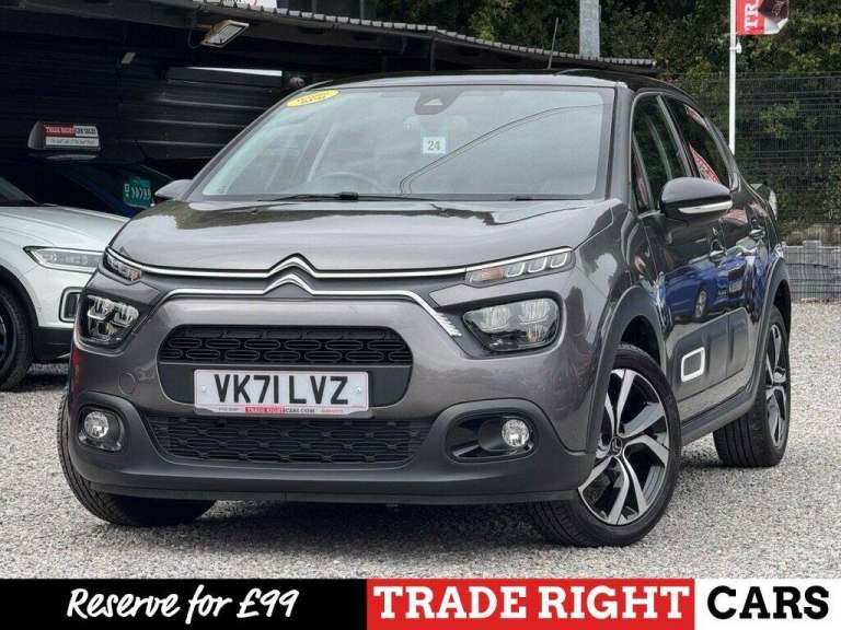2021 Citroen C3 1.2 PureTech Shine Plus 5dr HATCHBACK PETROL Manual