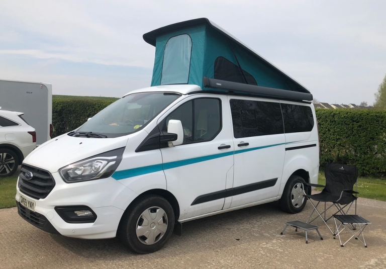 Camper Van Ford, TRANSIT CUSTOM, Panel Van, 2020, Manual, 1996 (cc)