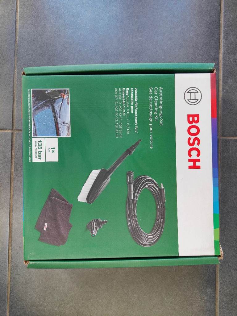 Bosch Car Cleaning Kit 135 Bar Power Washer