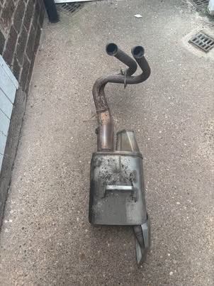 Kawasaki ER6F 2013 Stock Exhaust