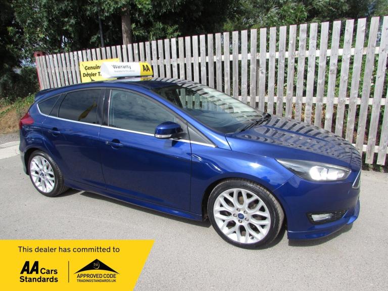 2015 Ford Focus 1.0 EcoBoost 125 Zetec S 5dr HATCHBACK Petrol Manual