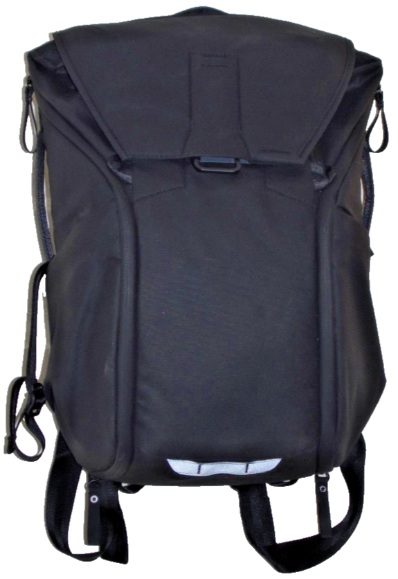 PEAK DESIGN THE EVERYDAY BACKPACK 20L BLACK RUCKSACK MAGLATCH ULTRAZIPS BLACK