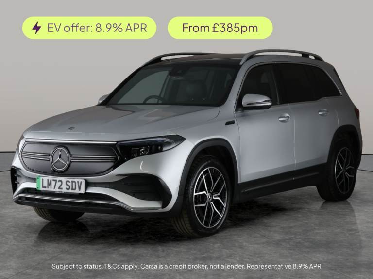 2022 Mercedes-Benz EQB EQB 350 66.5kWh AMG Line (Premium) SUV 5dr Electric Auto 4MATIC (292 ps) -...