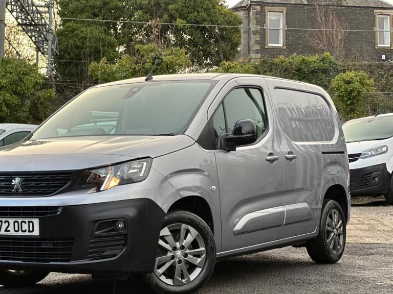 2022 Peugeot Partner 1.5 BlueHDi 1000 Asphalt Premium Standard Panel Van 5dr Diesel Manual SWB E ...