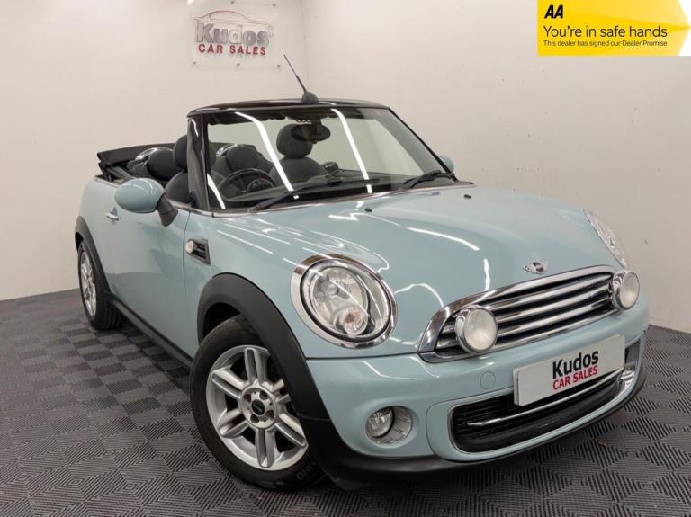 2012 MINI Convertible 1.6 COOPER 2dr - LOW 64000 MILES - LEATHER NAV - SENSORS - FSH CONVERTIBLE ...