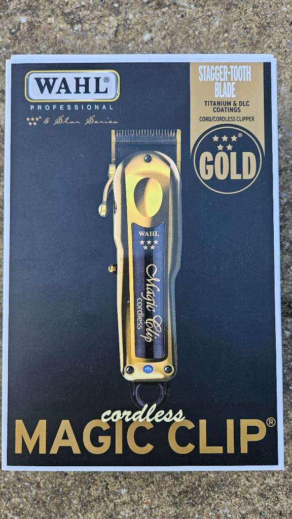 Wahl Magic Clip gold Cordless Hair Clippers 