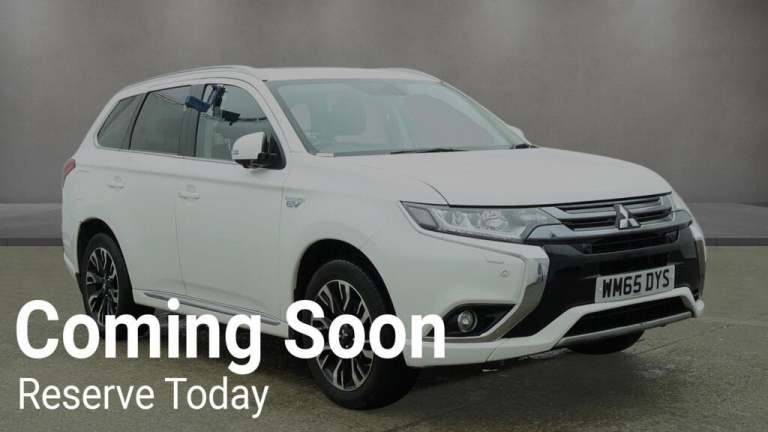 2016 Mitsubishi Outlander 2.0 PHEV GX4hs 5dr Auto ESTATE PETROL/ELECTRIC Automatic