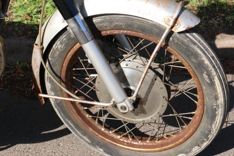 Honda CB450 CB 450 Blackbomber 1967 UK bike, winter restoration project.