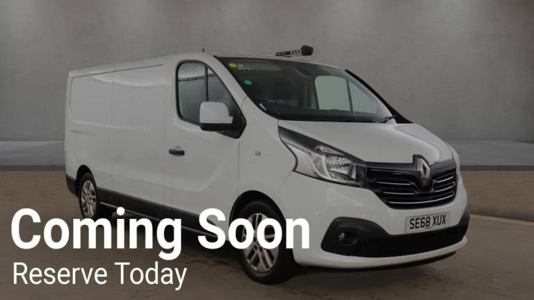 2019 68 RENAULT TRAFIC 1.6 DCI ENERGY 29 SPORT NAV LWB NO VAT VAN EURO 6 (S/S) (