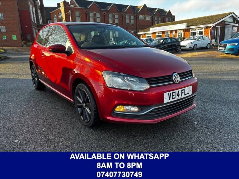 2014 Volkswagen Polo 1.0 BlueMotion Tech SE Hatchback 3dr Petrol Manual Euro 6 (s/s) (60 ps) Hatc...