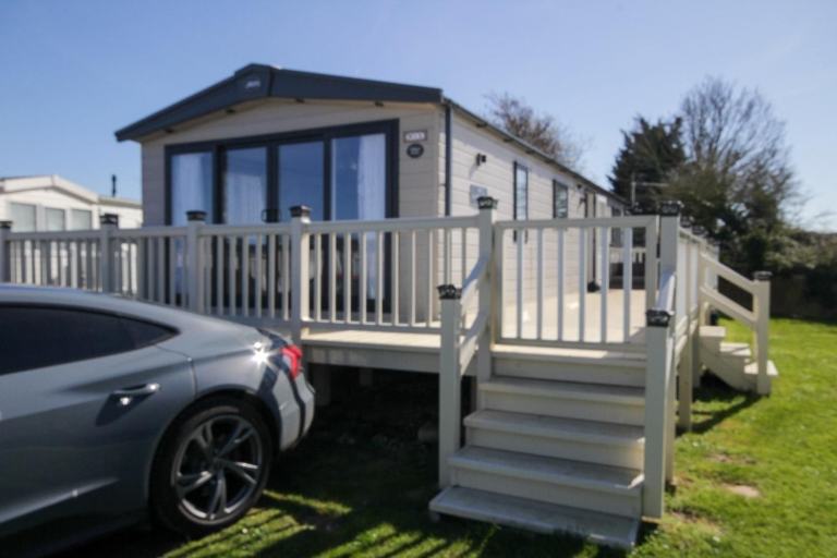 ABI Ambleside 2022 static caravan at Allhallows, Kent. Great spacious pitch