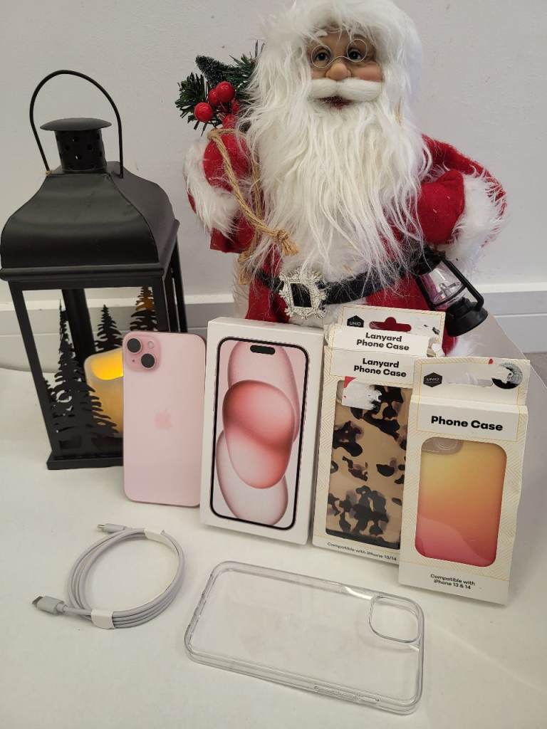 Iphone 15 plus with box 