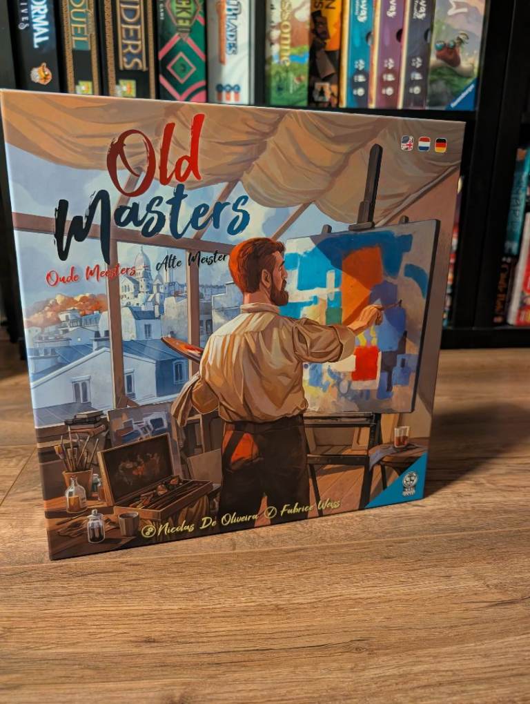 Old Masters Board Game - As Good As New Condition