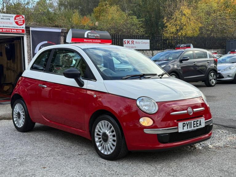 2011 Fiat 500 1.2 Pop 3dr [Start Stop] HATCHBACK PETROL Manual